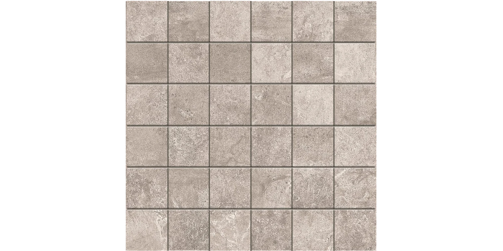 JF-10024 Bilbao Taupe 2x2 Porcelain Mosaic · 11.75 × 11.75 in. sheet — product material view