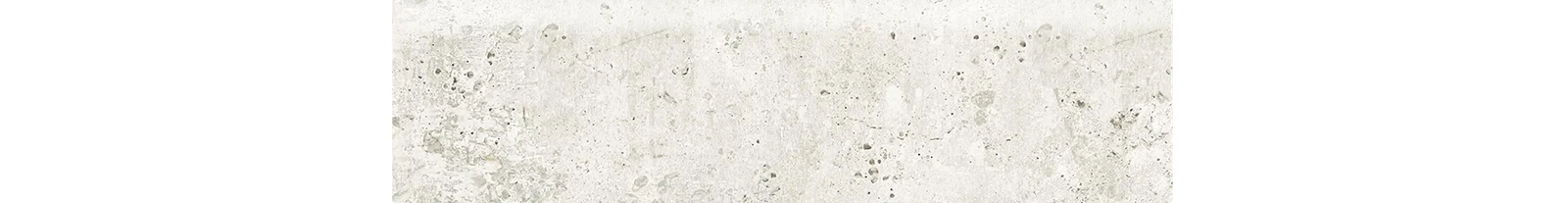 JF-10089 Simply Concrete White Porcelain Bullnose · 3 × 12 in. — product material view