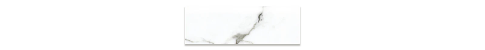 JF-10160 Preeminent II White Matte / Polished Porcelain Bullnose · 4 × 12 in. — Matte product view