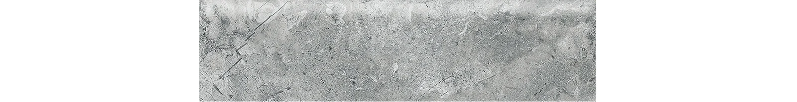 JF-10246 Old Rocks Light Gray Porcelain Bullnose · 3 × 12 in. — product material view