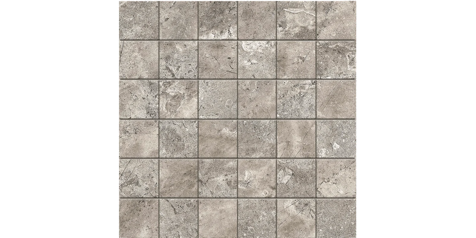 JF-10250 Old Rocks Taupe 2x2 Porcelain Mosaic · 11.75 × 11.75 in. sheet — product material view