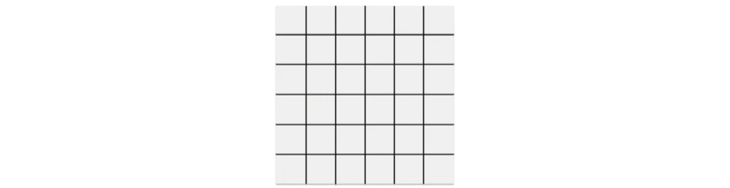 JF-10446 Arctic Style White 2x2 Porcelain Mosaic · 11.75 × 11.75 in. sheet — product material view