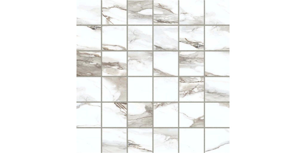 JF-10453 Classica Grigio 2x2 Porcelain Mosaic · 11.75 × 11.75 in. sheet — product material view