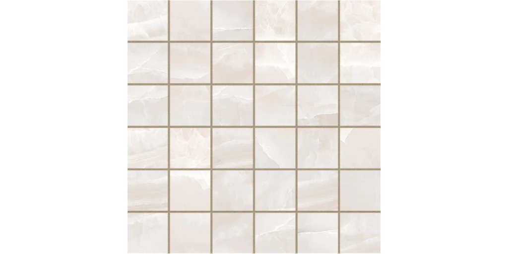 JF-10455 Era Elegant White 2x2 Porcelain Mosaic · 11.75 × 11.75 in. sheet — product material view