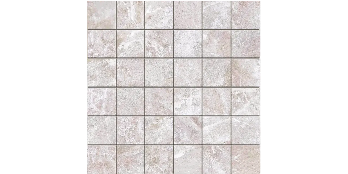 JF-10131 Meersburg Taupe 2x2 Porcelain Mosaic · 11.75 × 11.75 in. sheet — product material view