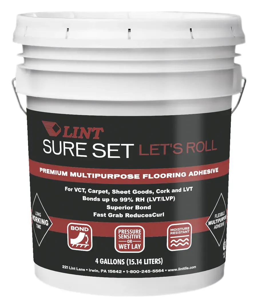 Sure Set multipurpose flooring adhesive pail