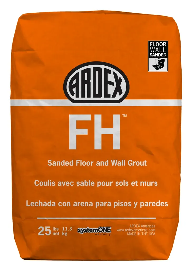 ARDEX FH sanded floor and wall grout, 25 lb bag