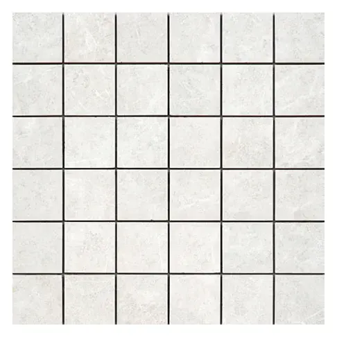 Havana Plus White 2 × 2 in. ceramic mosaic sheet