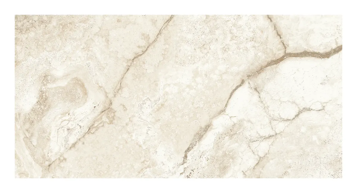Travertino Crema 12 × 24 in. rectified porcelain tile