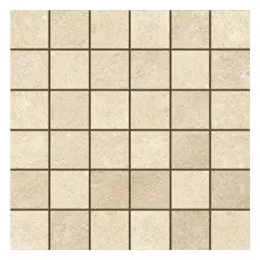 Lyon Marfil 2 × 2 in. porcelain mosaic sheet
