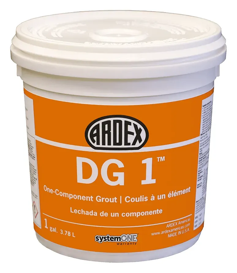 ARDEX DG 1 one-component grout, 1 gallon pail