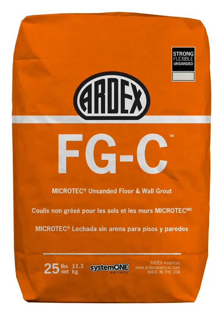 ARDEX FG-C MICROTEC unsanded floor and wall grout bag