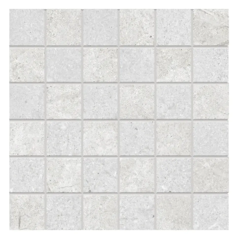 Biella Bianco 2x2 Mosaic sheet (porcelain)