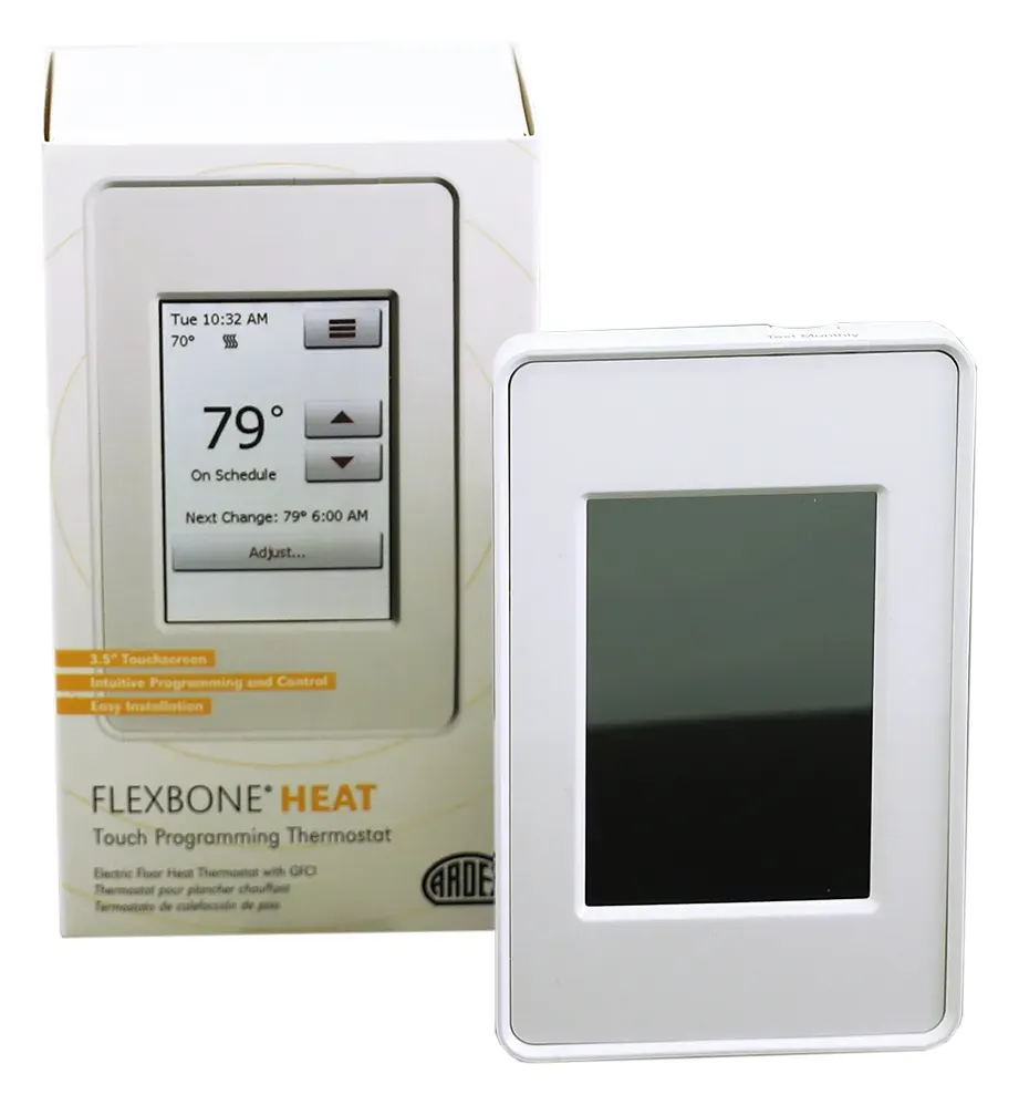 ARDEX FLEXBONE HEAT programmable touchscreen thermostat