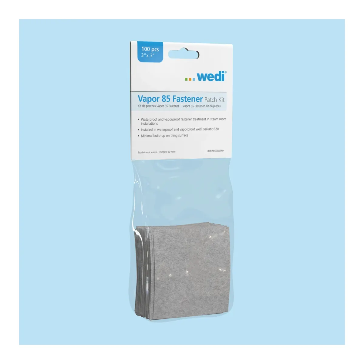 wedi Vapor 85 fastener patch kit