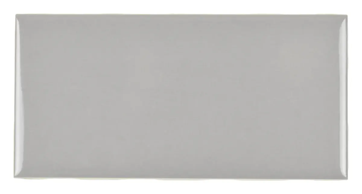 Union Square Gray 3 × 6 in. ceramic subway tile (glossy)