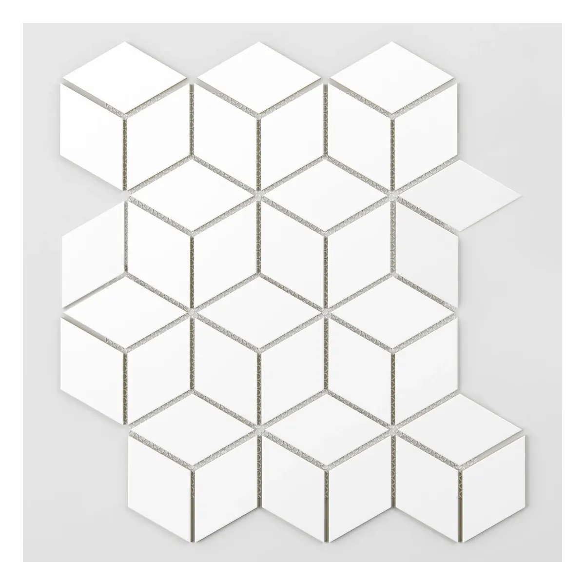 Cube Mosaic White sheet (porcelain)