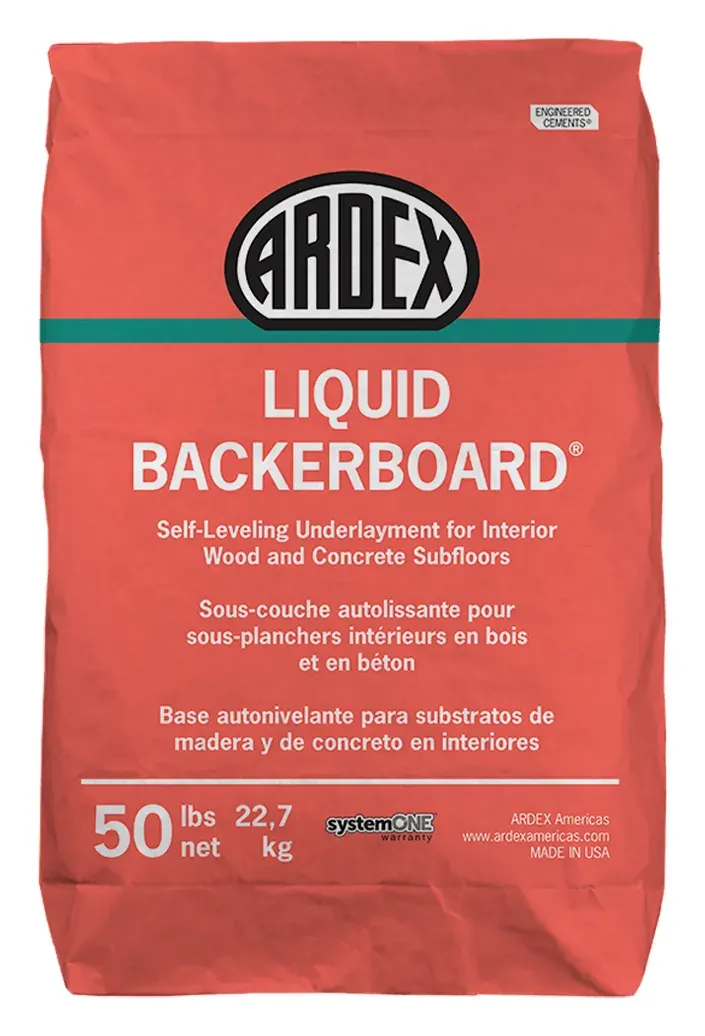 ARDEX Liquid BackerBoard self-leveling underlayment, 50 lb bag