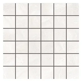 Safari Perla 2 × 2 in. porcelain mosaic sheet