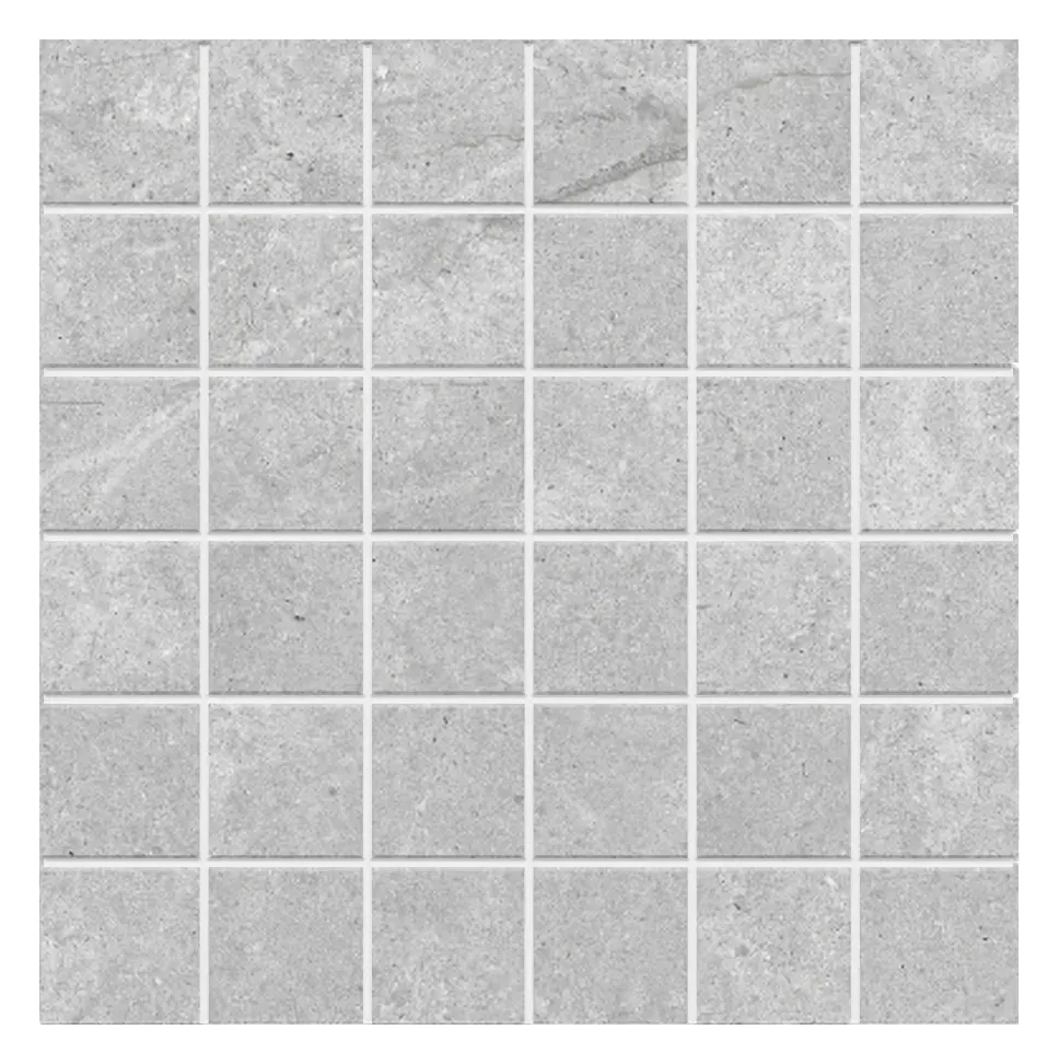 Biella Argento 2x2 Mosaic sheet (porcelain)