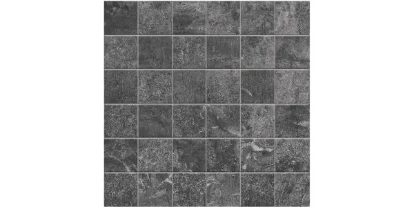 JF-10018 Bilbao Black 2x2 Porcelain Mosaic · 11.75 × 11.75 in. sheet — product material view