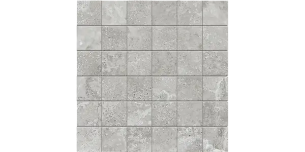 JF-10047 Creekside Grigio 2x2 Porcelain Mosaic · 11.75 × 11.75 in. sheet — product material view