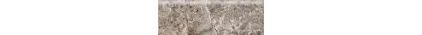 JF-10057 Fossilique Stone Mineral Umber Lappato / Polished Porcelain Bullnose · 4 × 12 in. — color and pattern reference; finish appearance not verified