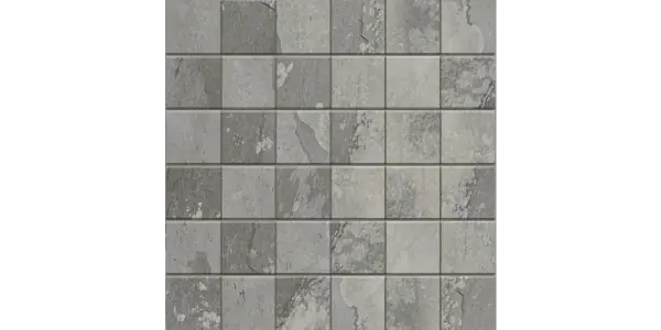 JF-10067 Garden Stone Gray 2x2 Porcelain Mosaic · 11.75 × 11.75 in. sheet — product material view