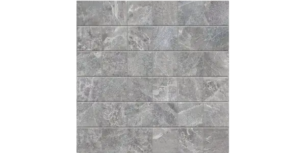 JF-10137 Meersburg Grey 2x2 Porcelain Mosaic · 11.75 × 11.75 in. sheet — product material view