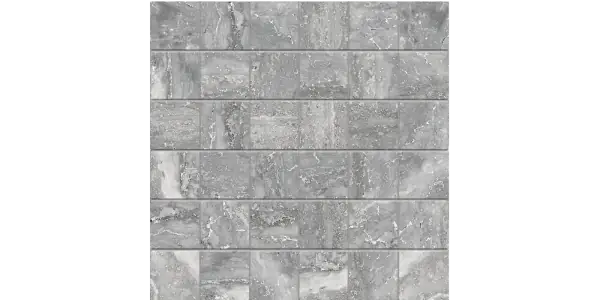 JF-10376 Limitless Light Gray 2x2 Porcelain Mosaic · 11.75 × 11.75 in. sheet — product material view