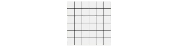 JF-10446 Arctic Style White 2x2 Porcelain Mosaic · 11.75 × 11.75 in. sheet — product material view