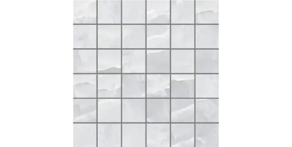 JF-10457 Era Mystic Gray 2x2 Porcelain Mosaic · 11.75 × 11.75 in. sheet — product material view