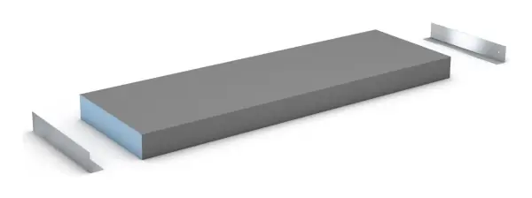 wedi Sanoasa 4 wall-suspended shower bench