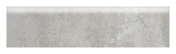 Cementelo Light Gray Bullnose 4 × 16 in. porcelain trim piece