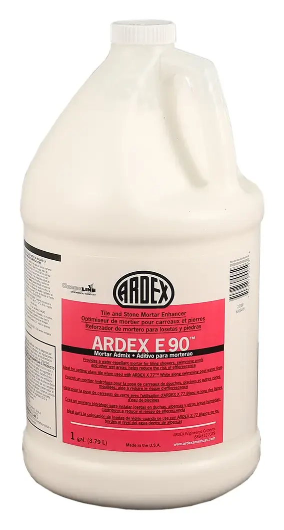 ARDEX E 90 mortar admix bottle