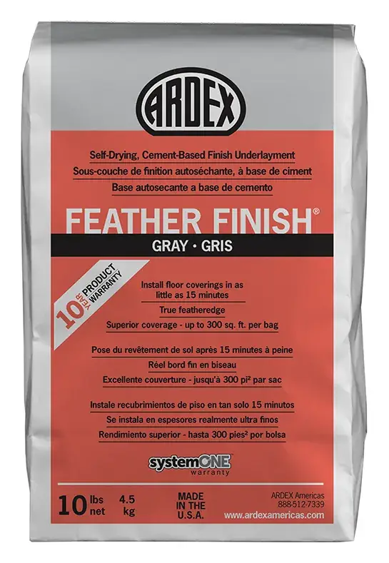 ARDEX Feather Finish self-drying underlayment, 10 lb bag