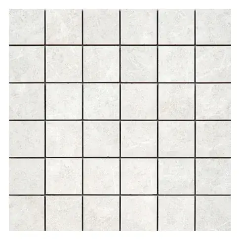 Havana Plus White 2 × 2 in. ceramic mosaic sheet