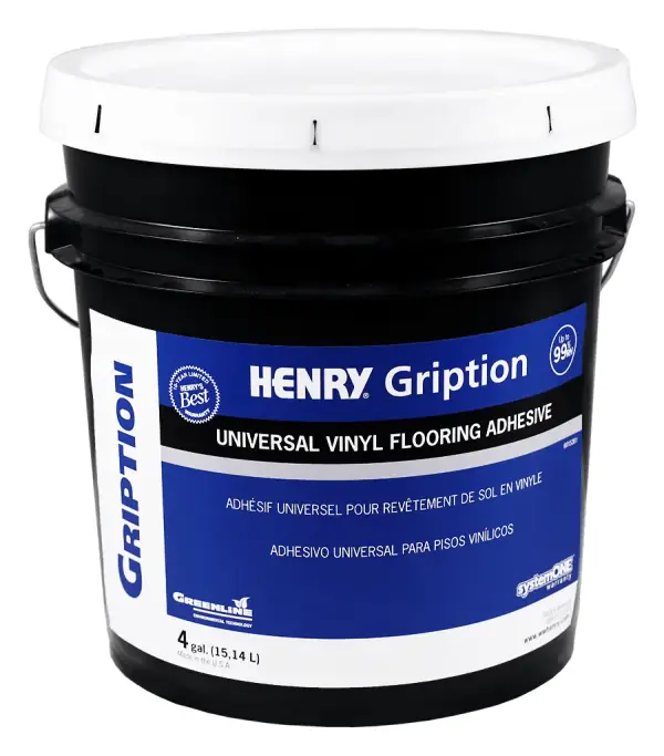 HENRY Gription universal vinyl flooring adhesive pail