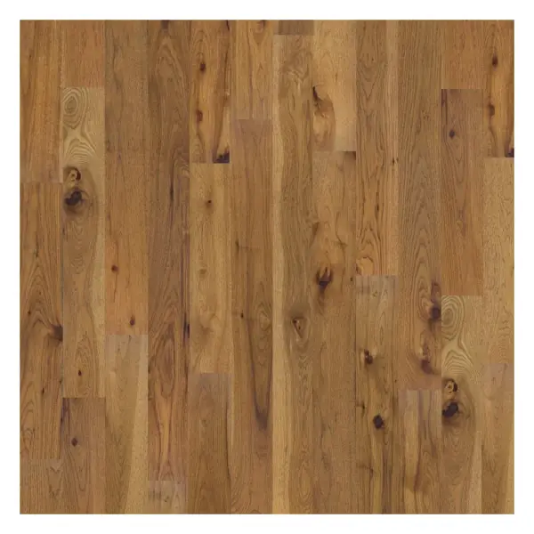 Sugarcane Hickory engineered hardwood, 7 3/8 in. wide