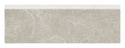 Anthem Plus Gray Bullnose 4 × 12 in. ceramic trim piece