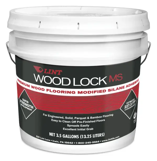 Wood Lock MS silane wood flooring adhesive, 3.5 gal pail