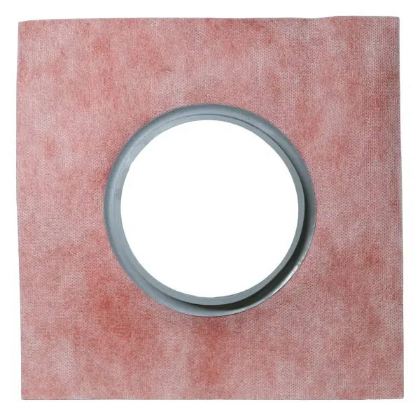 Mixing valve collar waterproofing membrane