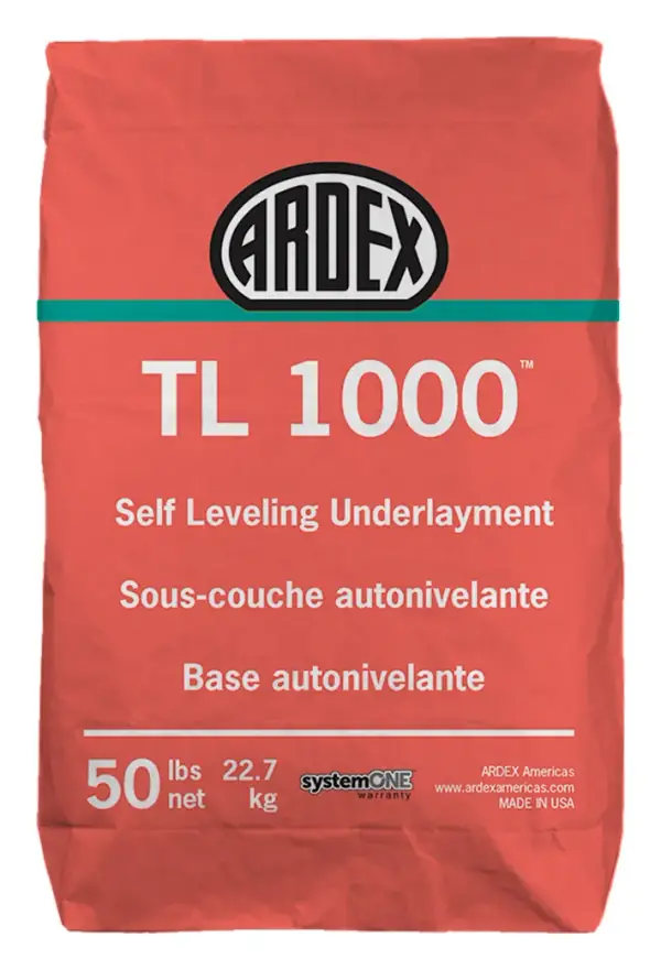 ARDEX TL 1000 self-leveling underlayment, 50 lb bag
