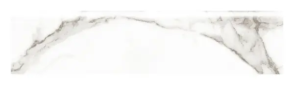 Marbella Bianco Gioia 4 × 12 in. bullnose trim