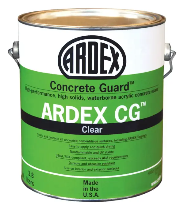 ARDEX CG Concrete Guard concrete sealer, 1 gal container
