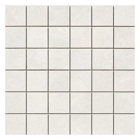 Anthem Plus White 2x2 Mosaic sheet (glazed ceramic)