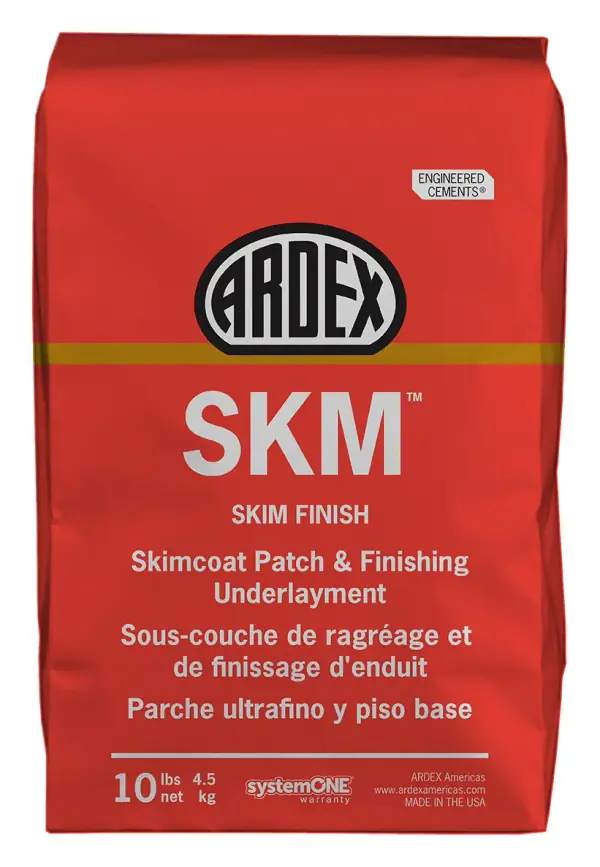 ARDEX SKM skim coat patch and finishing underlayment, 10 lb bag