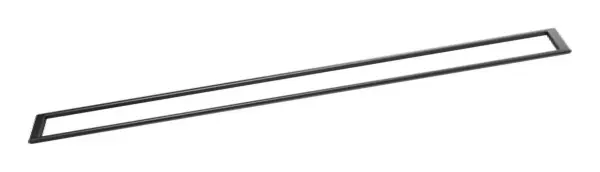wedi 27 in. linear drain cover, matte black