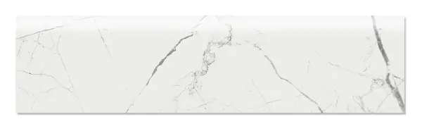 Nero White 4 × 16 in. bullnose trim