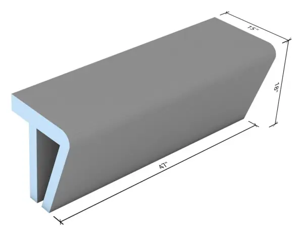 wedi Sanoasa 3 L shower bench